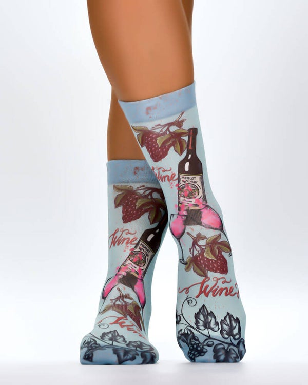 Women Socks Merlot