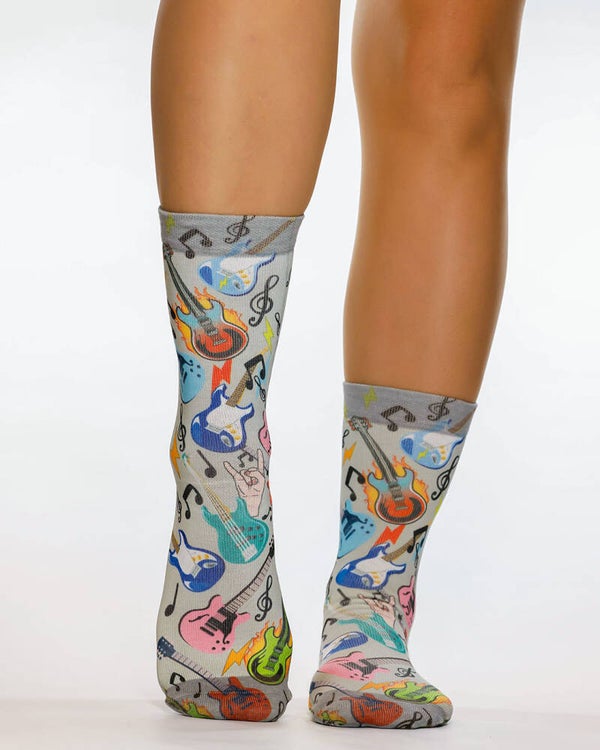 Women Socks Let's Rock