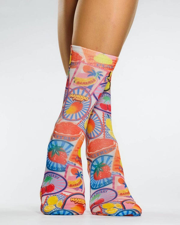 Women Socks Summer Stamps