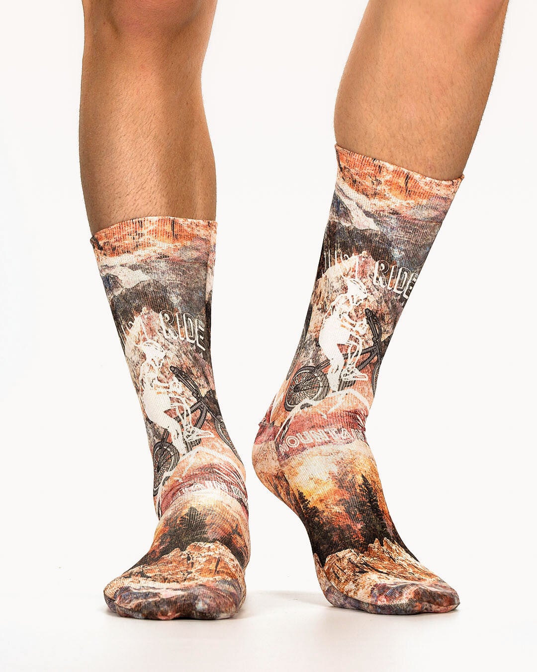 Man Socks Mountain Biker-M