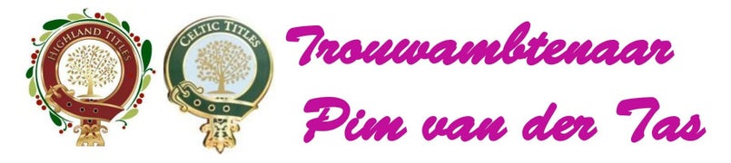 Trouwambtenaar Pim van der Tas Trouwambtenaar Pim van der Tas