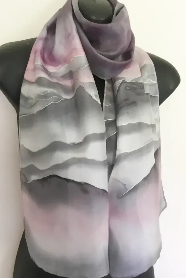 Stripes or Hills, Silk Scarf Regular priceSale price€49,95