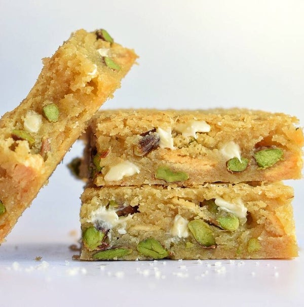 BLONDIE PISTACHE - CHOCOLAT BLANC