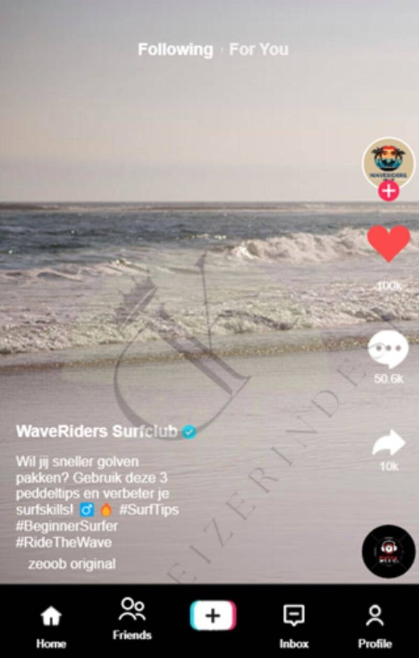 Social media berichten en Teams achtergronden