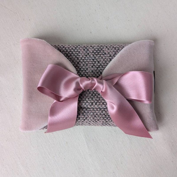 Emballage cadeau tissu réutilisable – Livre Velours Poudré