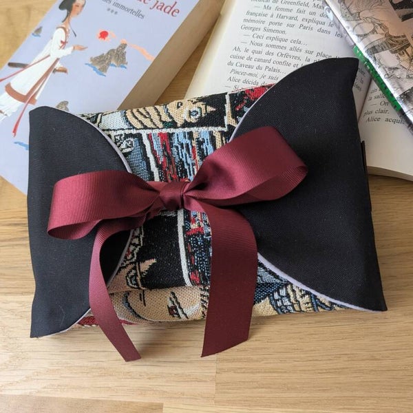 Pochette livre de poche en tissu – Tokyo Manga
