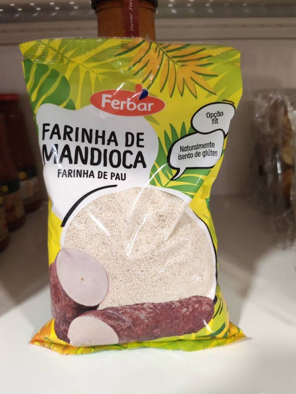 Ferbar farinha de mandioca 500 gr