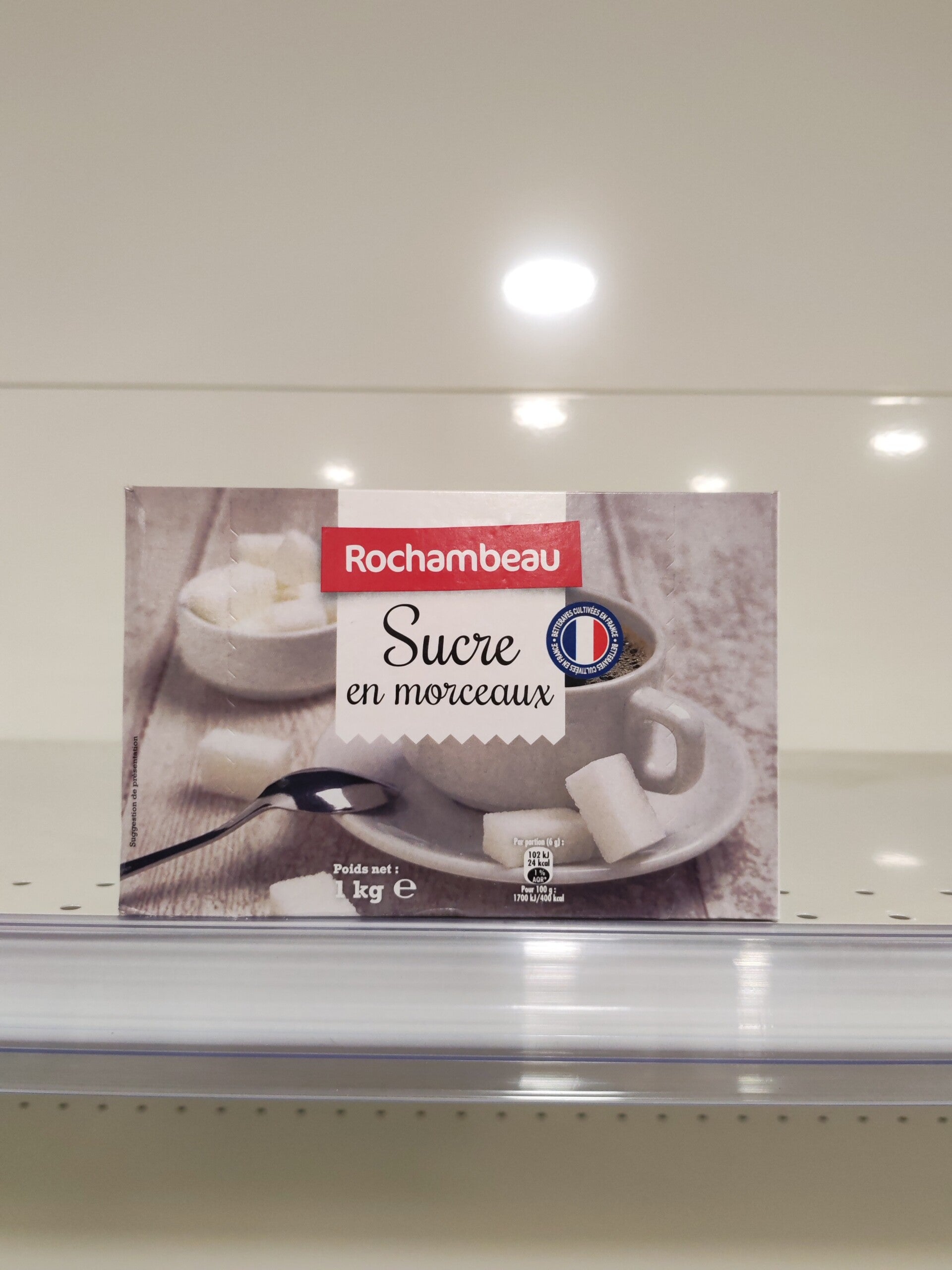 Rochambeau sucre en morceaux 1 kg