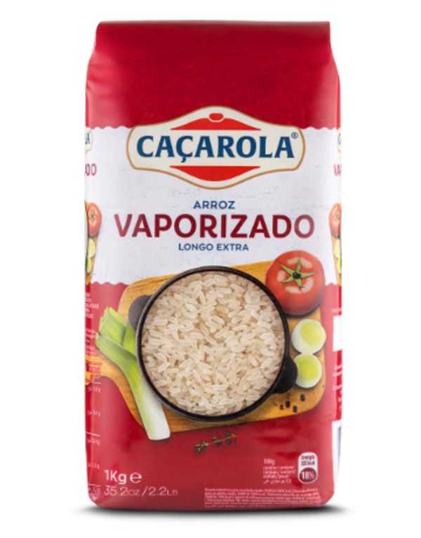 CACAROLA ARROZ VAPORIZADO 1 kg