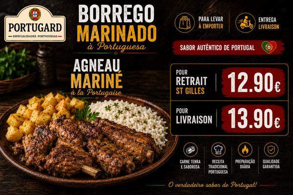 Borrego Marinado à Portuguesa