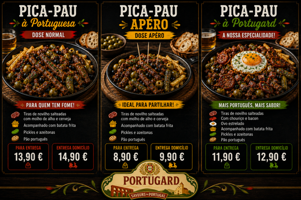 PICA PAU A PORTUGAISE
