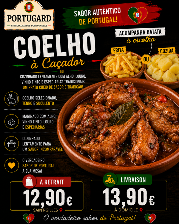 Coelho à Caçador