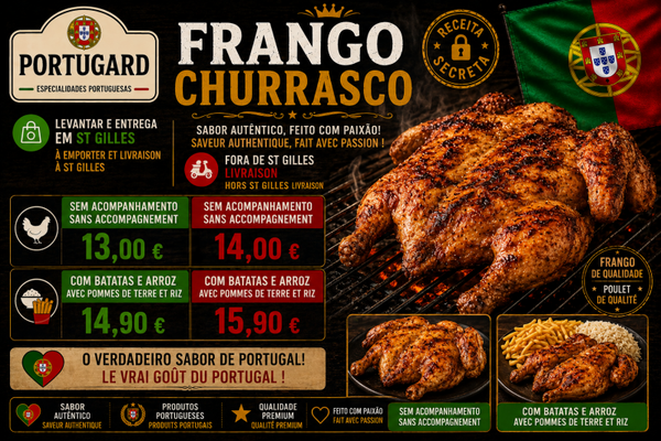 POULET ROTI Frango Churrasco