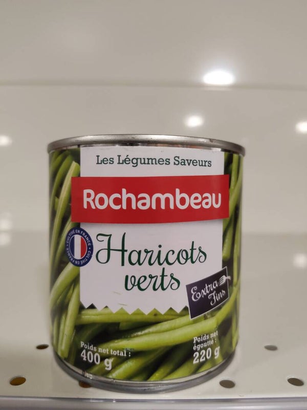 Rochambeau haricots verts 400 gr