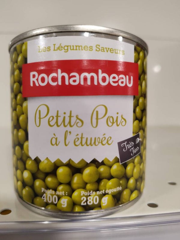 Rochambeau petits pois 400 gr