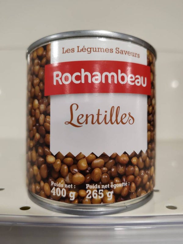 Rochambeau lentilles 400 gr