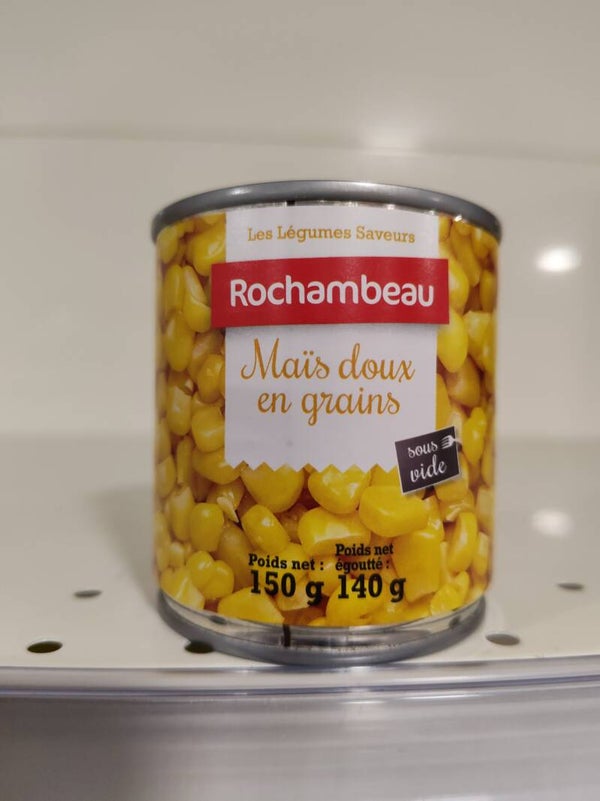 Rochambeau maïs doux en grain 150 gr