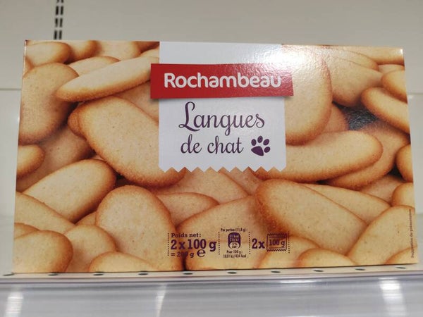 Rochambeau langues de chat 2x100 gr