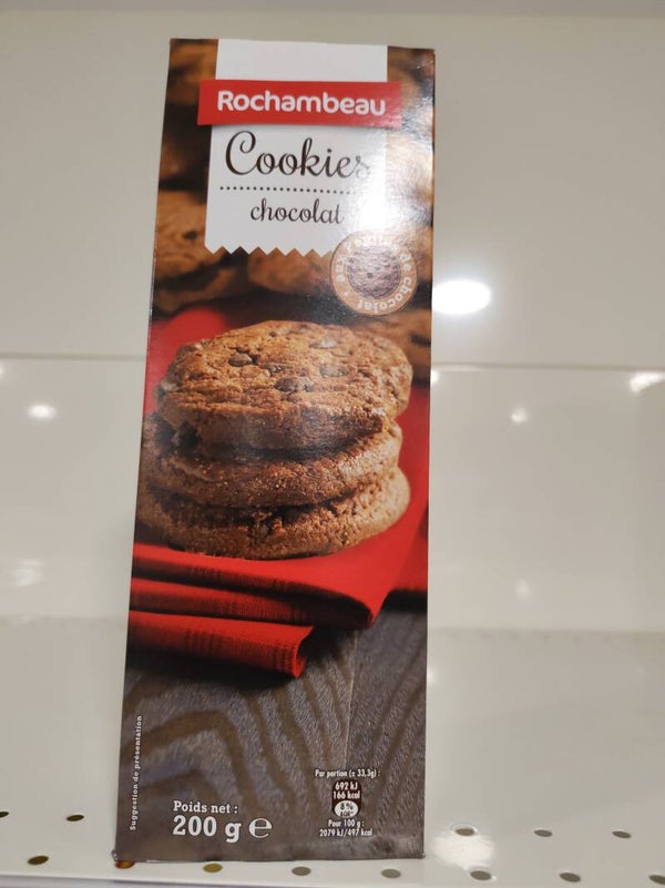 Rochambeau cookies chocolat 200 gr