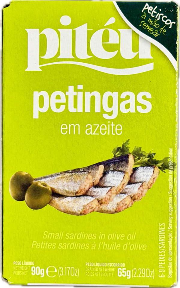 Pitéu – Petingas em Azeite (90 g)
