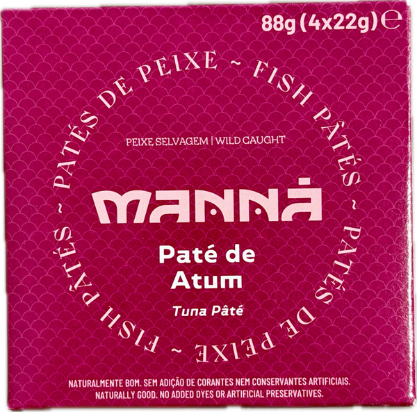 Manná – Paté de Atum (88 g / 4x22 g)