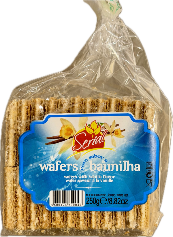 Serial – Wafers com Sabor a Baunilha (250 g)