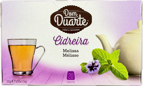 Dom Duarte — Cidreira / Melissa (30g / 20x1,5g)