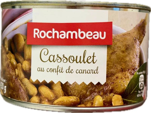 Rochambeau — Cassoulet au Confit de Canard (420g)