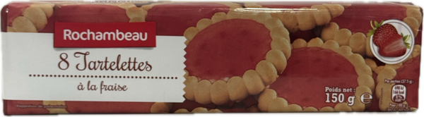 Rochambeau — Tartelettes à la Fraise (150g)