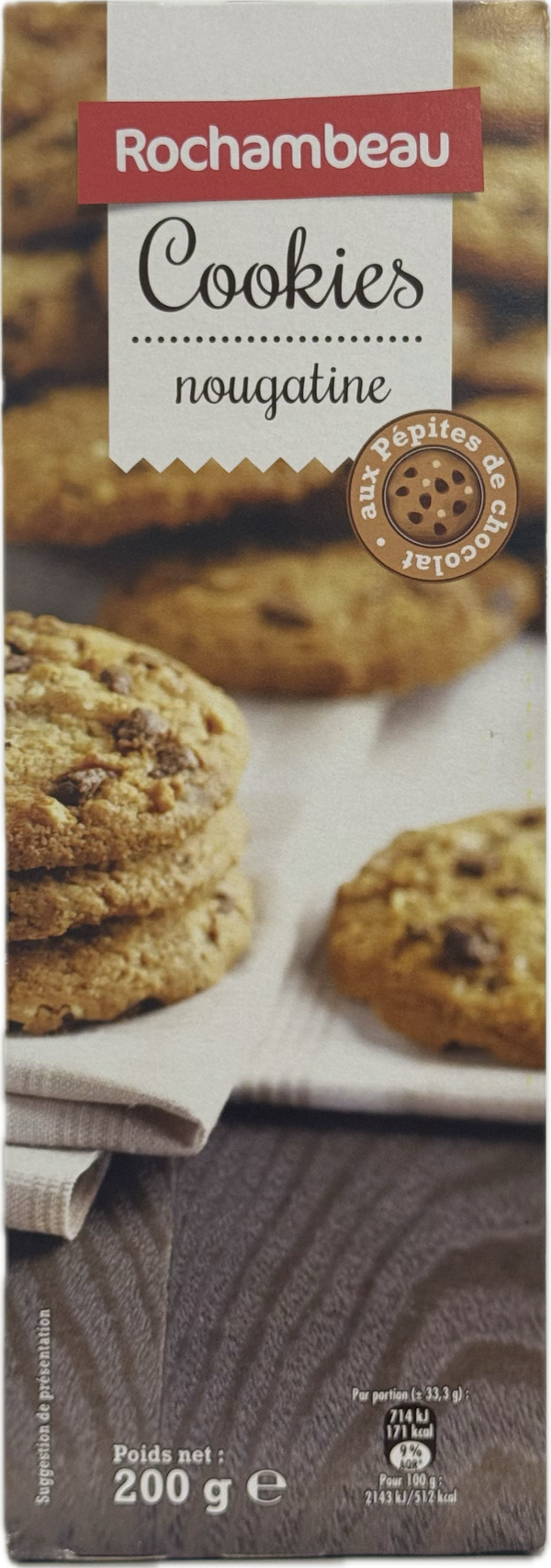 Rochambeau — Cookies Nougatine (200g)