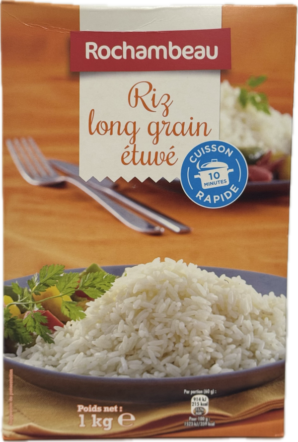 Rochambeau — Riz Long Grain Étuvé (1kg)