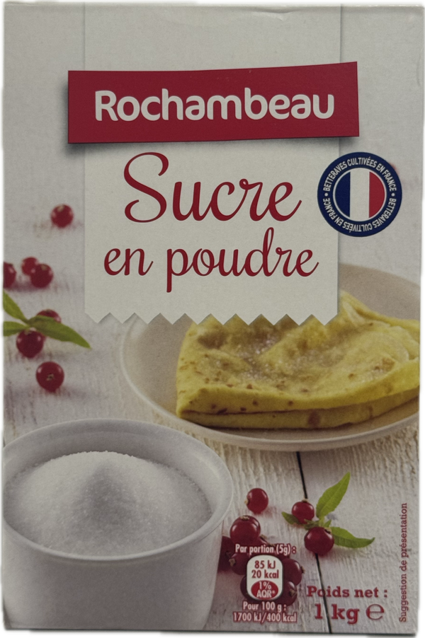 Rochambeau — Sucre en Poudre Étui (1kg)