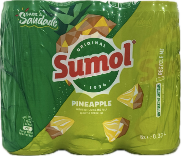 SUMOL — Ananas Canette (6x33CL)