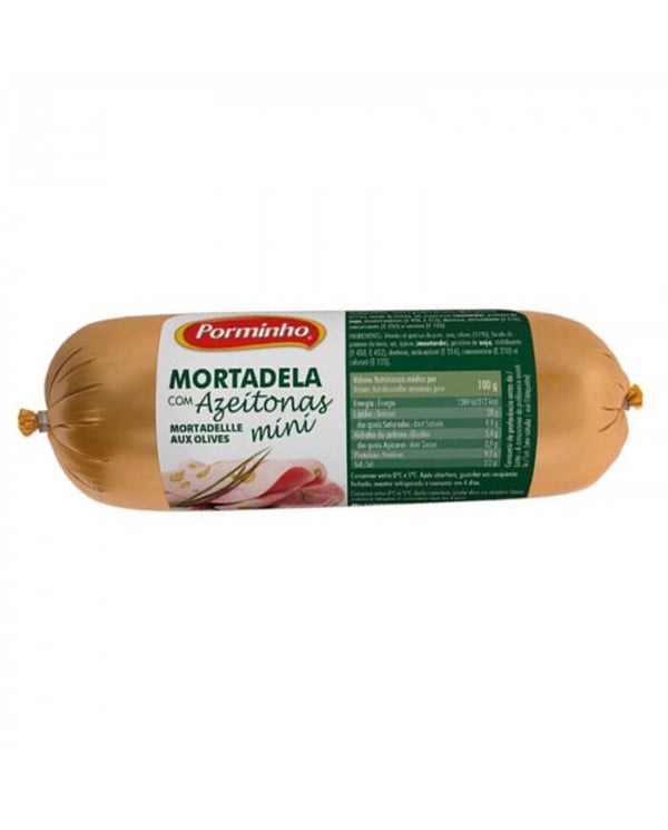 PORMINHO MORTADELA COM AZEITONAS