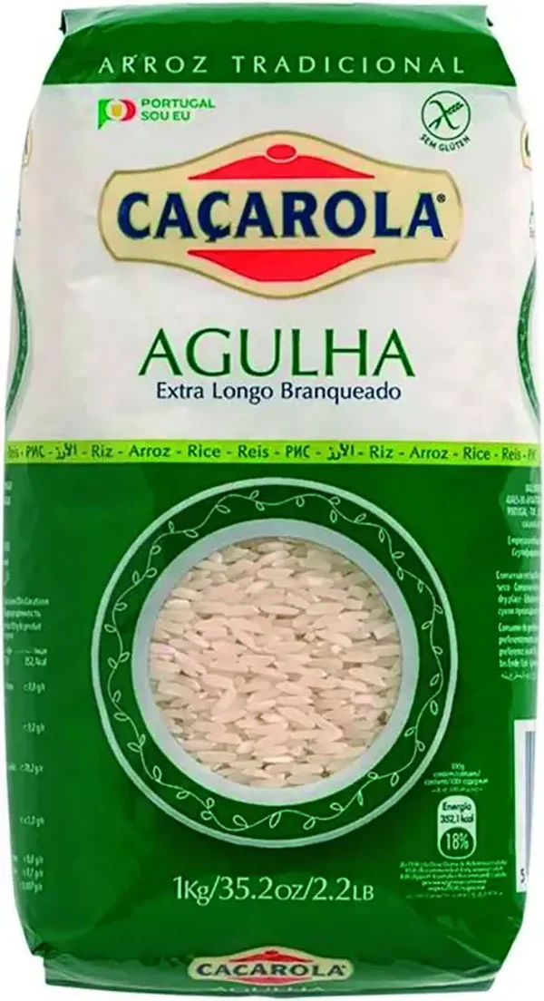CACAROLA ARROZ AGULHA 1 kg