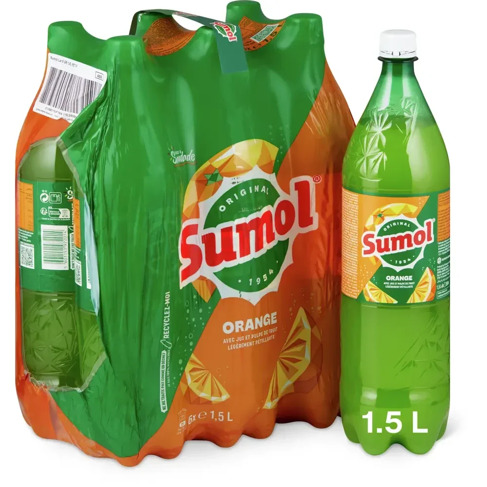 SUMOL ORANGE PACK 6X1.5L