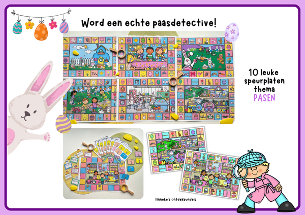 Zoekplaten spel Pasen