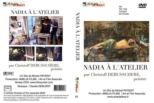 NADIA IN THE PAINTER’S STUDIO   (Nadia à l’atelier) with Christoff Debusschere