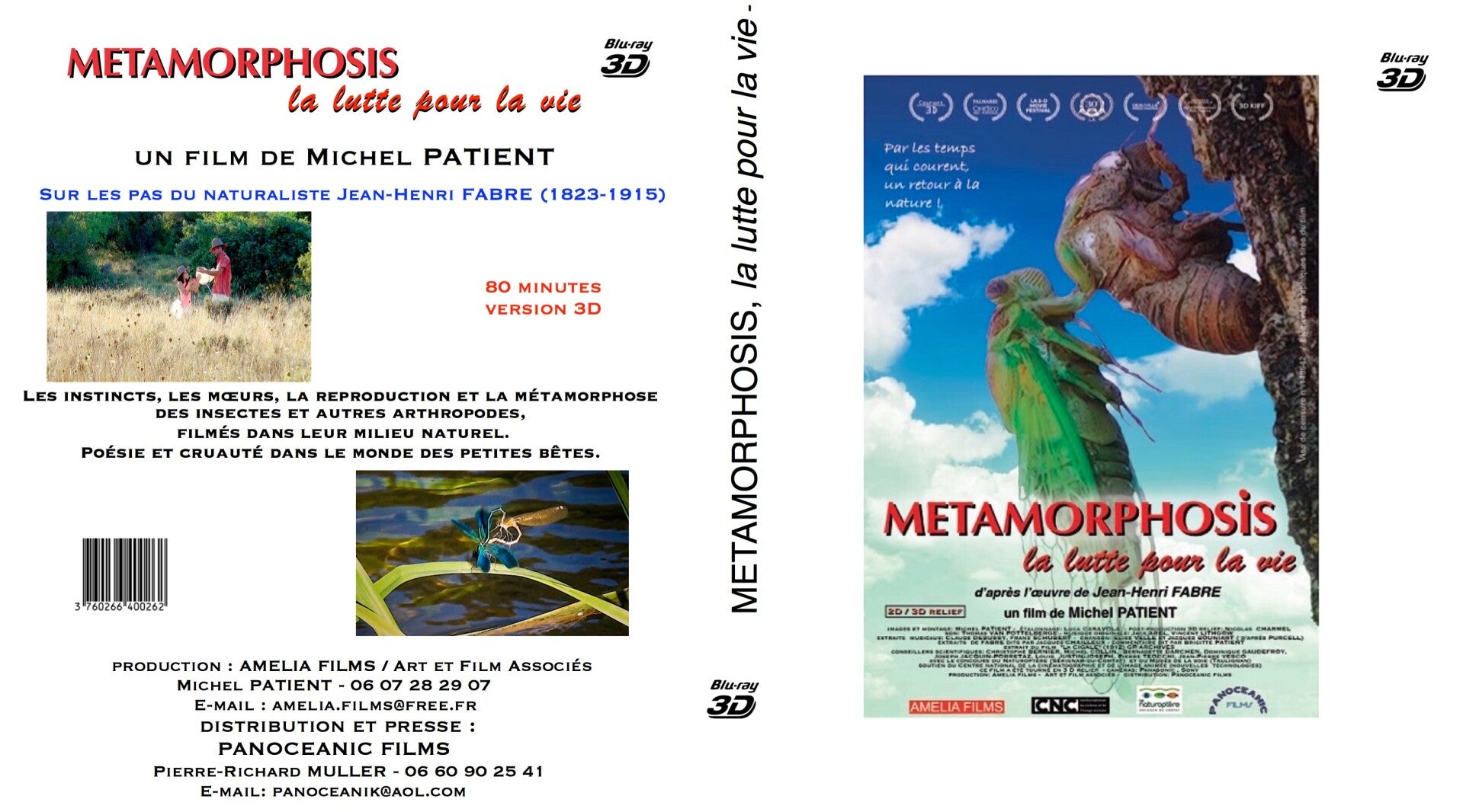 METAMORPHOSIS,LA LUTTE POUR LA VIE, en 3D