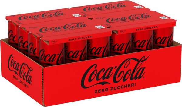 COCA-COLA zero zuccheri 330ml