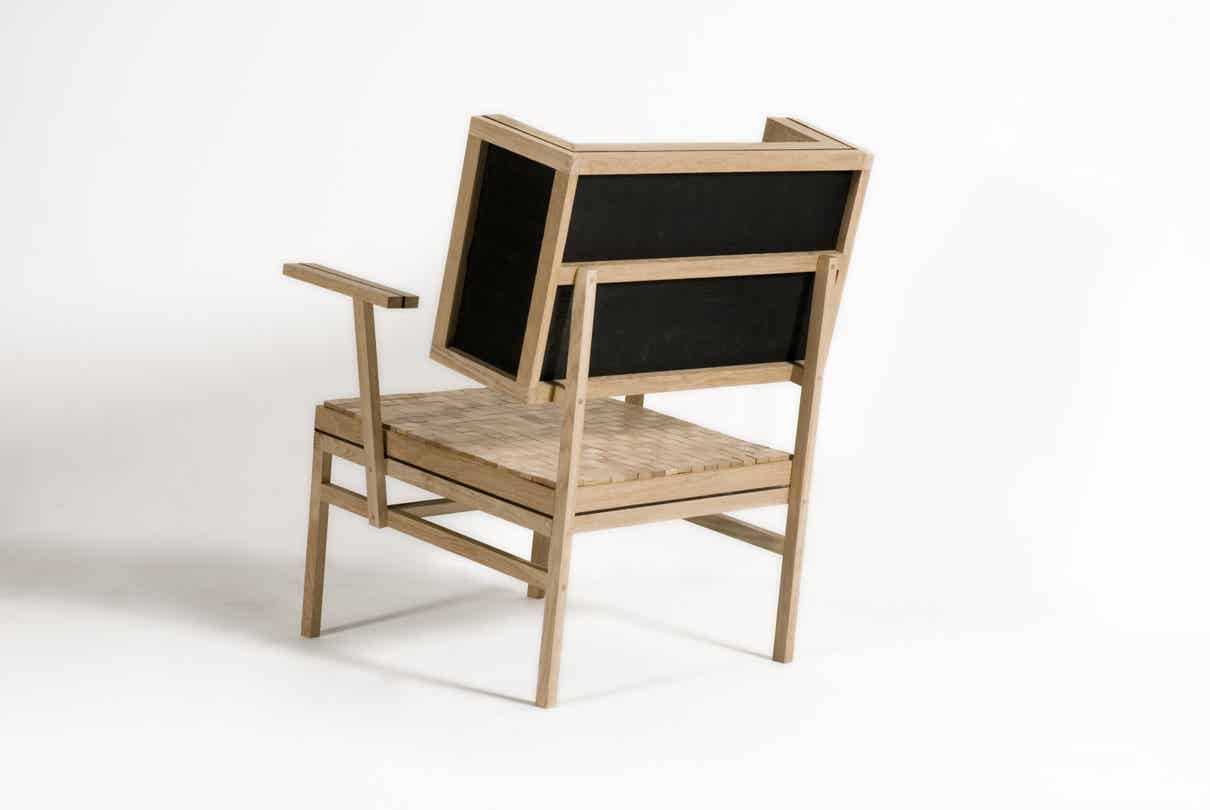 Soft oak chair
