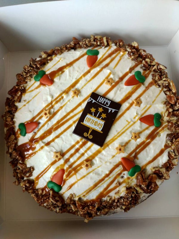 Wortel taart (lactose vrij)
