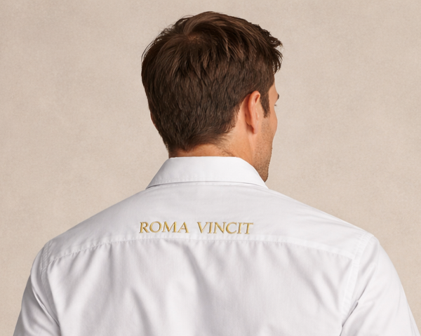 CAMISA BLANCA ROMA VINCIT