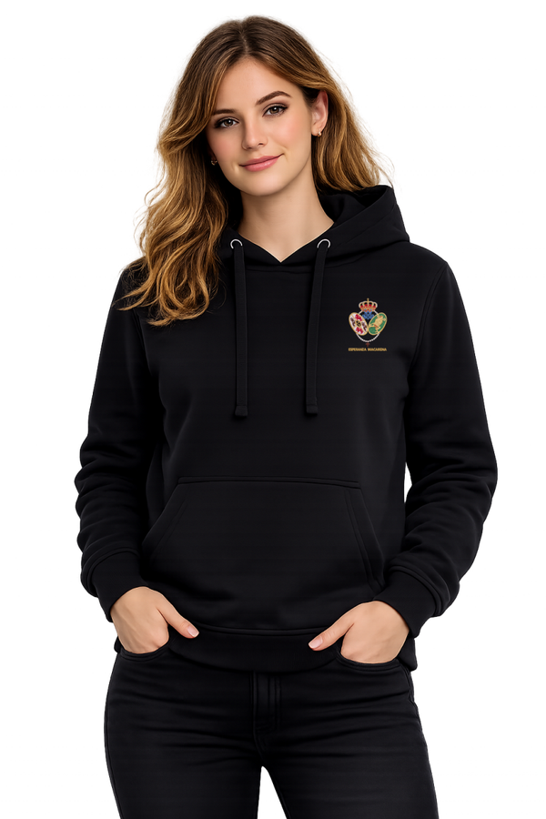 SUDADERAS MARINO CAPUCHA ESCUDO