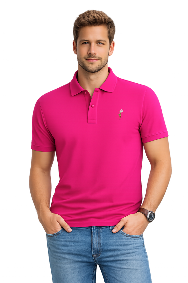 POLO FUCSIA CABALLERO ARMAO