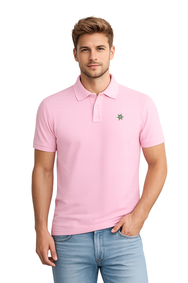 POLO ROSA CABALLERO MARIQUILLA