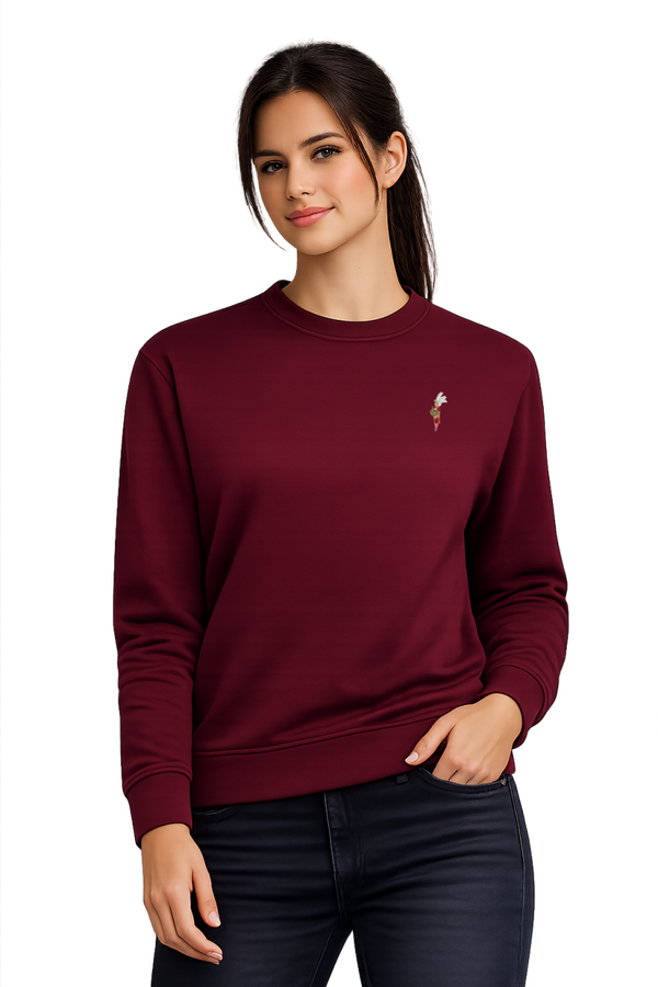 SUDADERA BURDEOS ARMAO SEÑORA