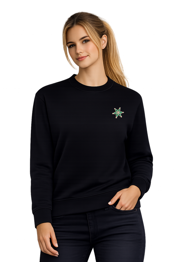 SUDADERA MARINO ESCUDO SEÑORA