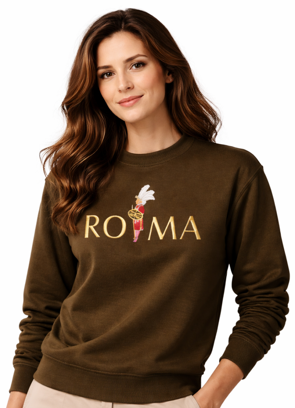 SUDADERA KHAKI ROMA SEÑORA