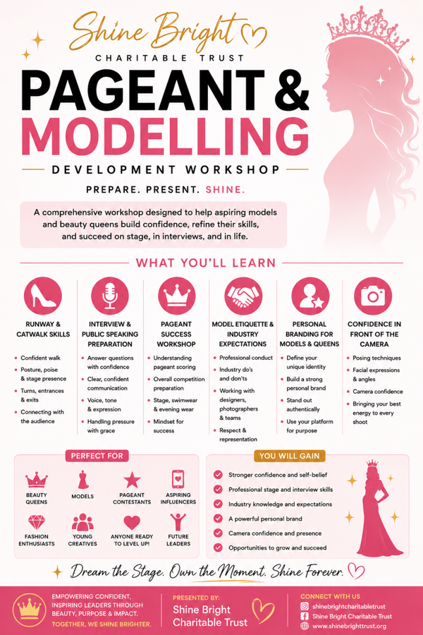 Pageant & Modelling Development Workshop
